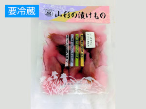 じっくり漬けた みょうが甘酢漬(100g)のパッケージ画像